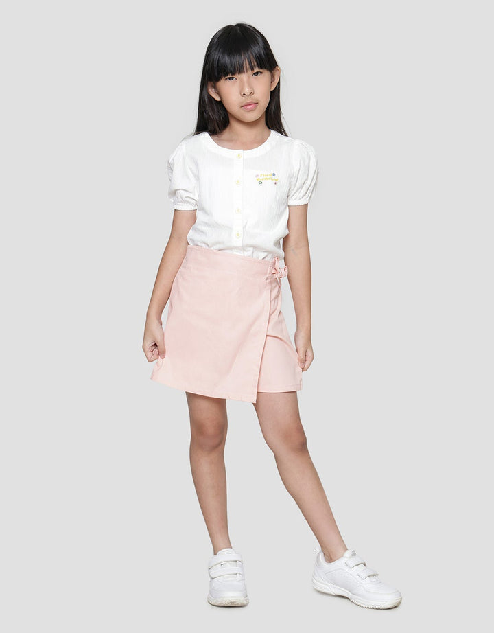 Little M Waist Strap Skort Pendek Anak Perempuan
