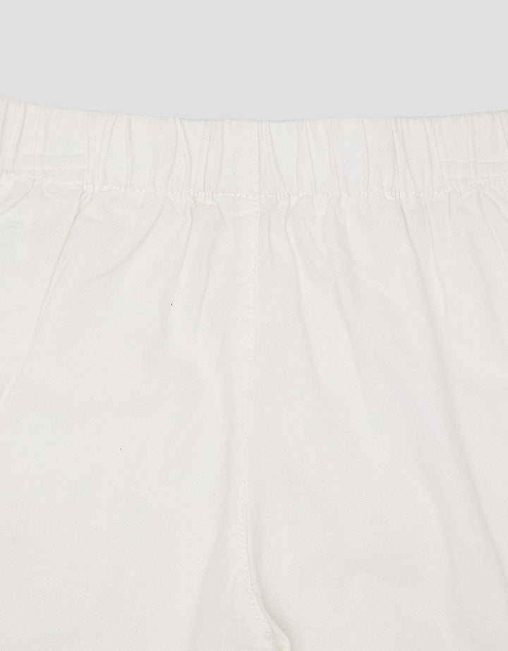 Little M Pleated Button Skort for Girls