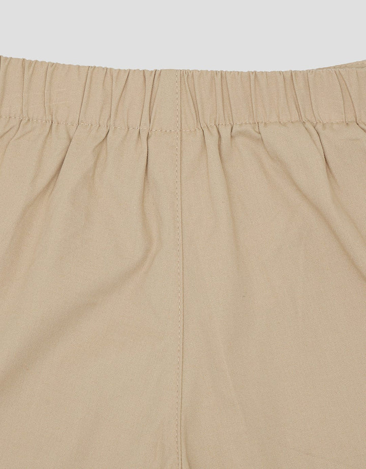 Little M Lipit Button Celana Skort Anak Perempuan