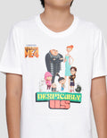Character Minions Movie Poster Print Boys Short Sleeve T-shirt
