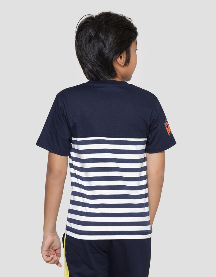 Character Minions Movie Salur Print Short Sleeve T-shirt for Boys