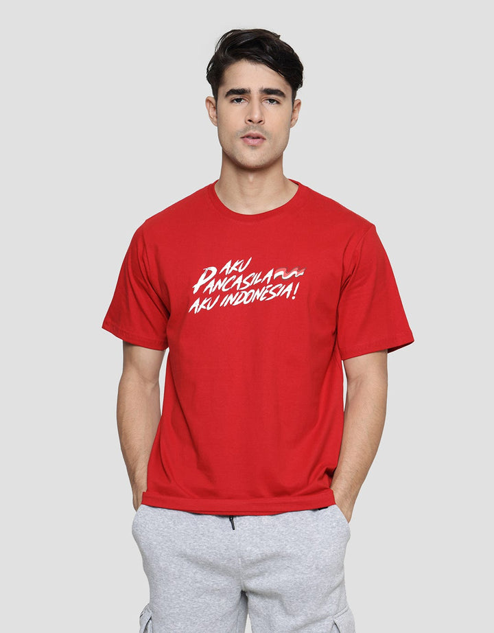 T Zone Seasonal I Pancasila Men's Short Sleeve T-Shirt