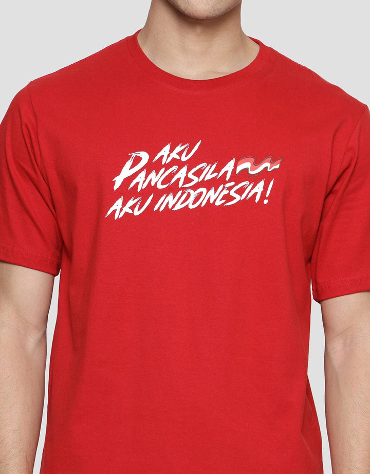 T Zone Seasonal I Pancasila Men's Short Sleeve T-Shirt