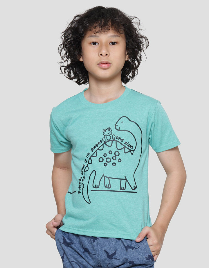 Little M Kaos Print Best Buy Dino Anak Laki-Laki