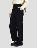 Annisa Wide Straight Leg Trousers Women's Long Pants