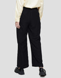 Annisa Wide Straight Leg Trousers Women's Long Pants