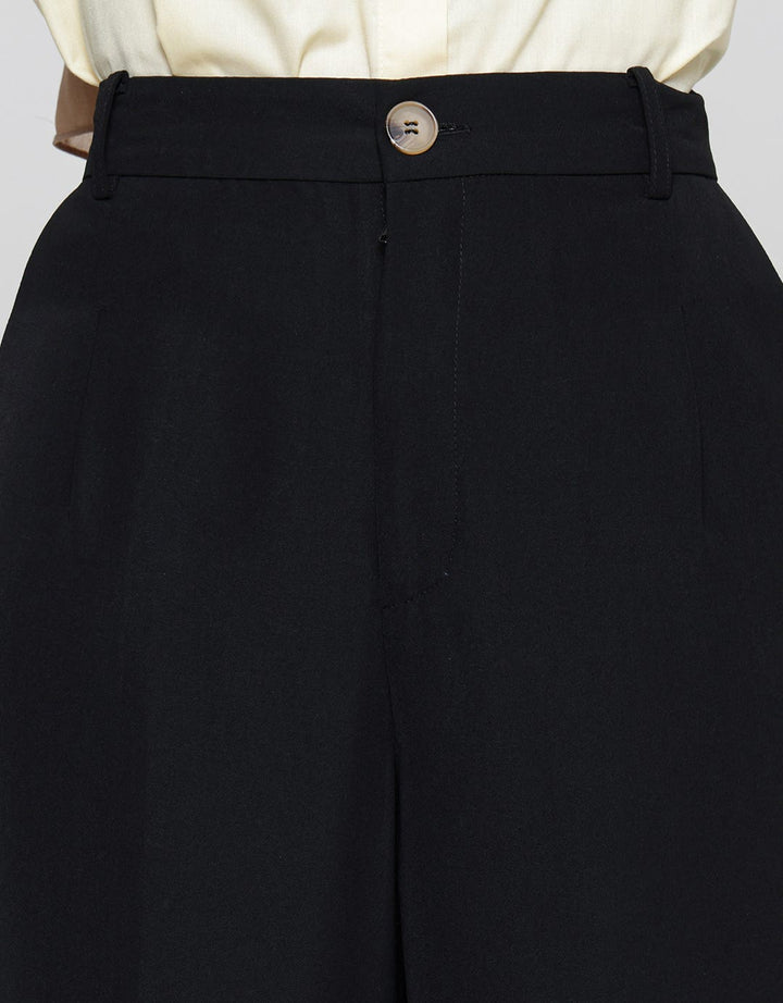 Annisa Wide Straight Leg Trousers Women's Long Pants