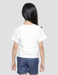 Little M Good Morning Bear 3 Kaos Lengan Pendek Anak Perempuan