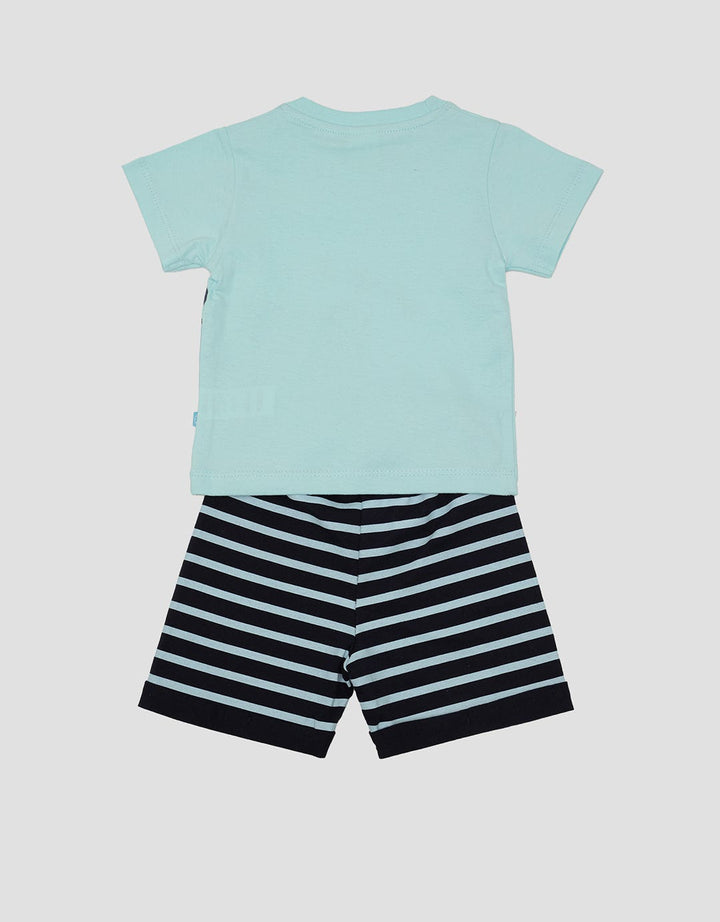 Pipiniko Hello Bear Set Pakaian Anak Laki-laki