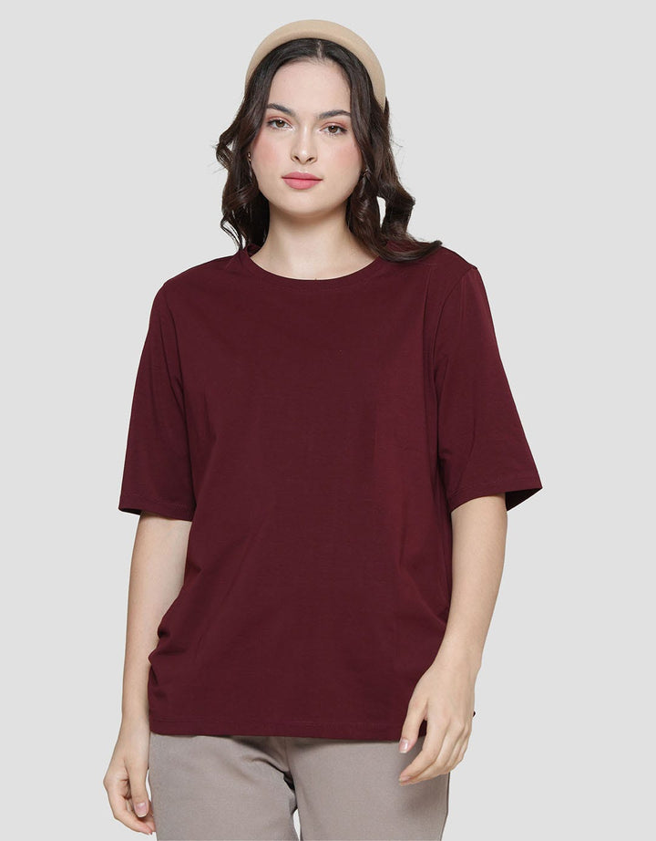 St. Yves Ruffle Sideseam Kaos Wanita