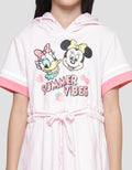 Disney Minnie Daisy Hoodie Dress Anak Perempuan