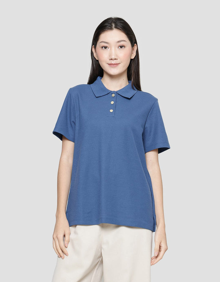 Connexion Pique Women's Collar T-Shirt