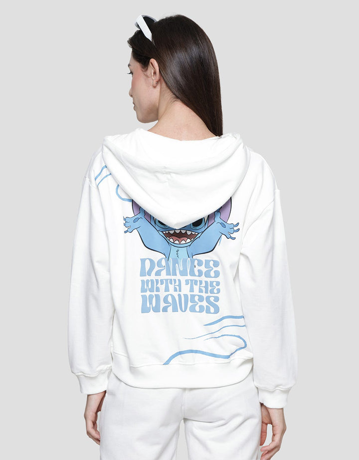 Disney Basic Print Lilo & Stitch Jaket Wanita