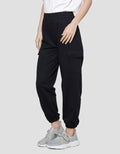 American Women's Basic Knit Cargo Jogger Jeans