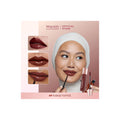 Wardah Glasting Liquid Lip 09 Fudgy Toffee 3.5 gr