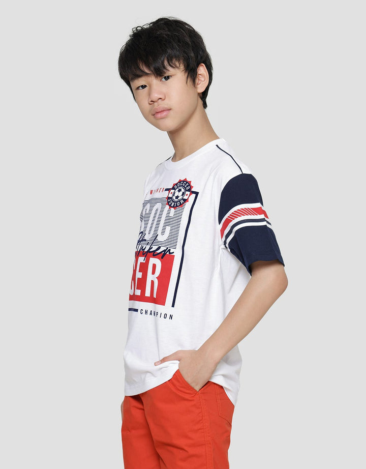 Aero Soccer Junior Print Kaos Lengan Pendek Anak Laki-Laki