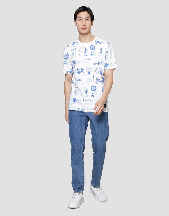 Disney Toy Story Aop Kaos Casual Pria