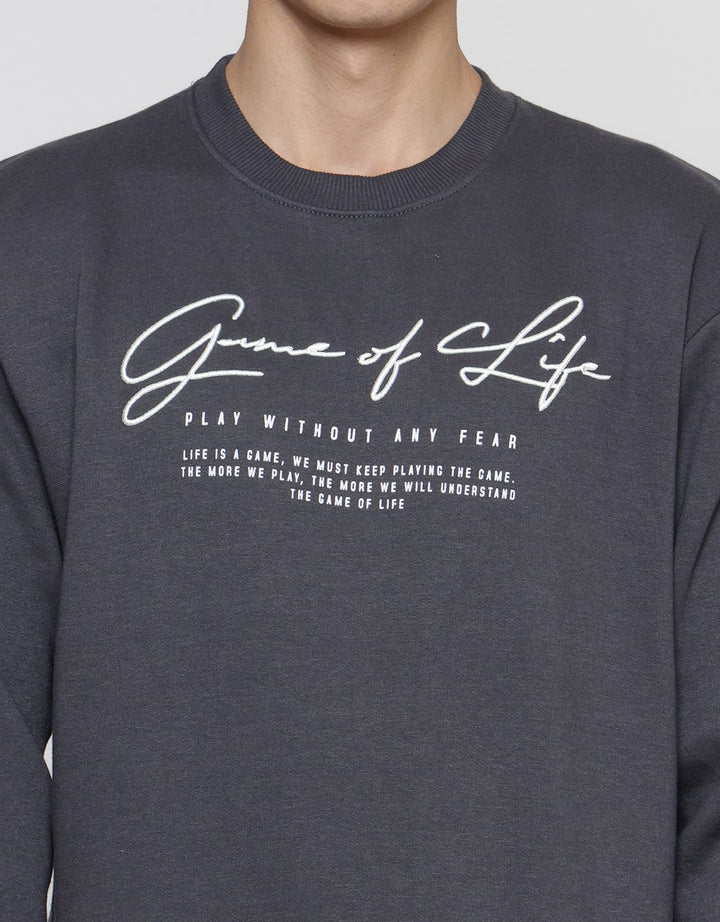 Nevada Wording Print Men's Sweater