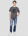 Nevada Concept Wording Kaos Lengan Pendek Pria