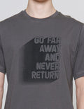 Nevada Concept Wording Kaos Lengan Pendek Pria