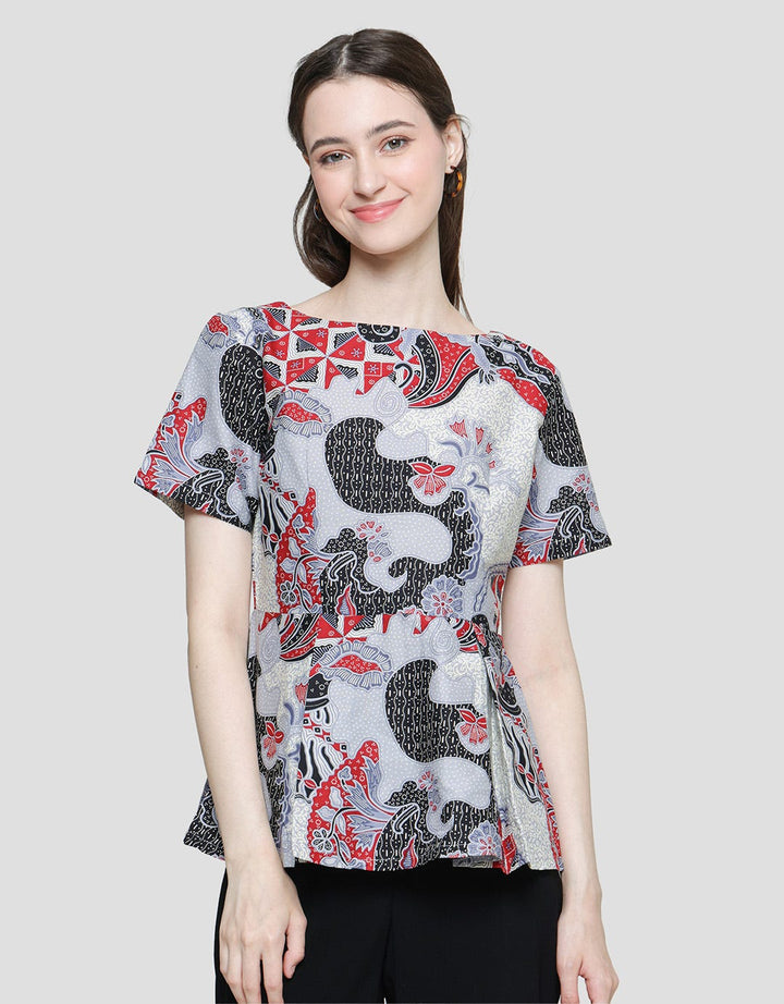 Arjuna Weda Blouse Batik Sawat Ganggengan Women