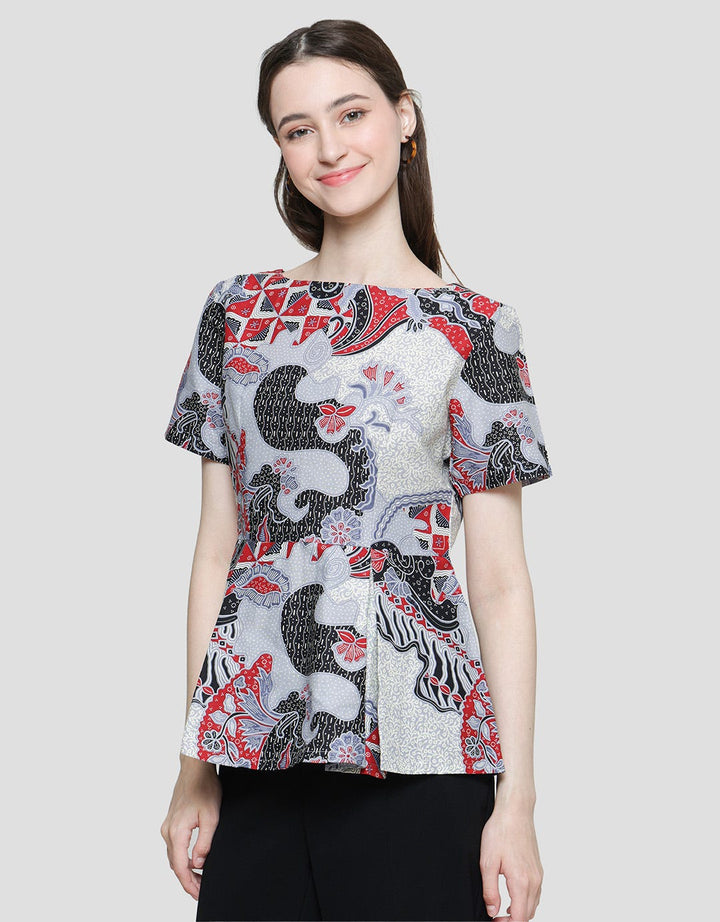 Arjuna Weda Blouse Batik Sawat Ganggengan Women