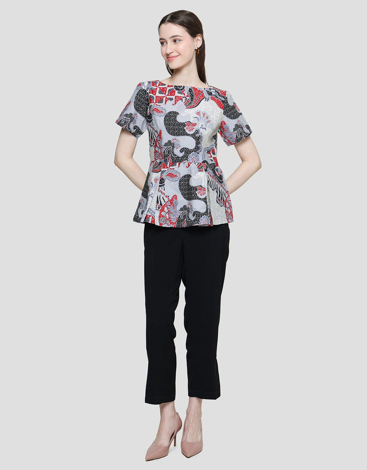 Arjuna Weda Blouse Batik Sawat Ganggengan Women