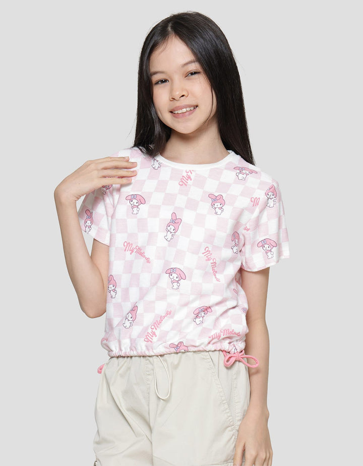 Character Melody Sanrio Kaos Anak Perempuan