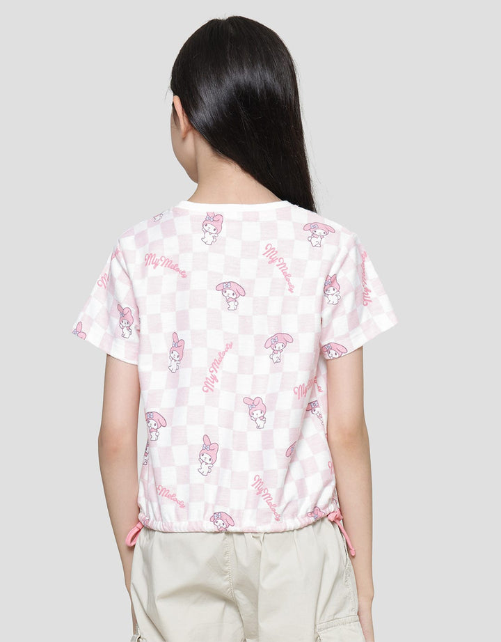 Character Melody Sanrio Kaos Anak Perempuan