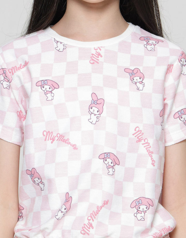 Character Melody Sanrio Kaos Anak Perempuan
