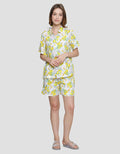 Nevada Three Lemon Baju Tidur Satu Set Wanita