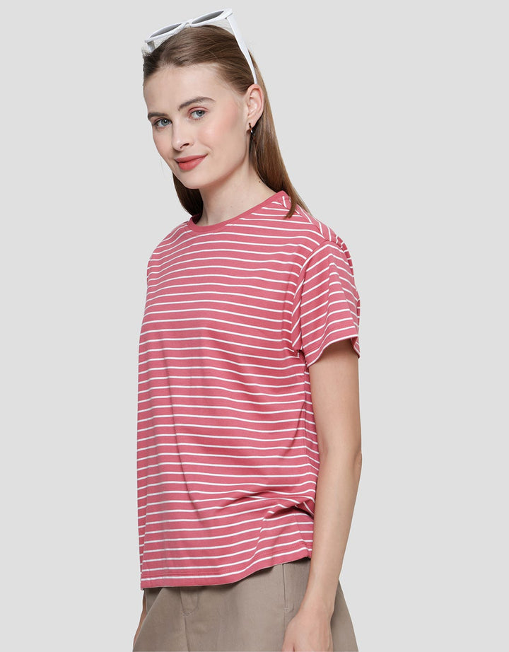 Connexion Stripe Basic Women's Casual T-Shirt