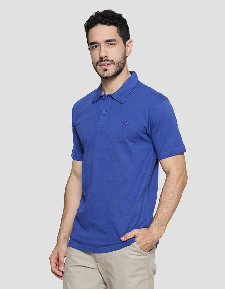 Nevada Single Jersey 20'S Enzim Kaos Polo Pria
