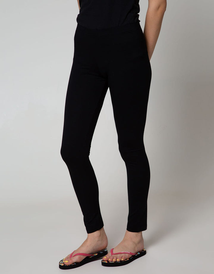 St. Yves Plainn Rayon Celana Legging Panjang Wanita