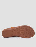 St. Yves Laser Cut Slipper Sandal Wanita