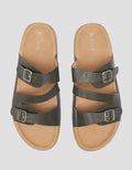 St. Yves Buckle Strap Slipper Women's Sandals