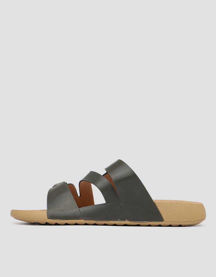 St. Yves Buckle Strap Slipper Women's Sandals