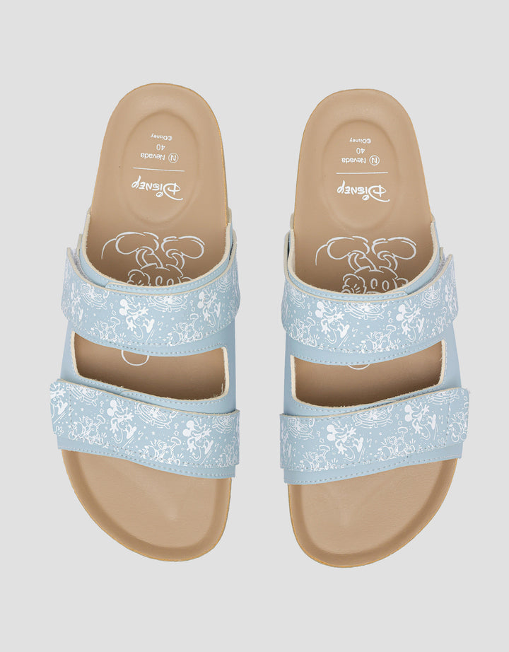 Disney Print Mickey Sandal Slipper Wanita