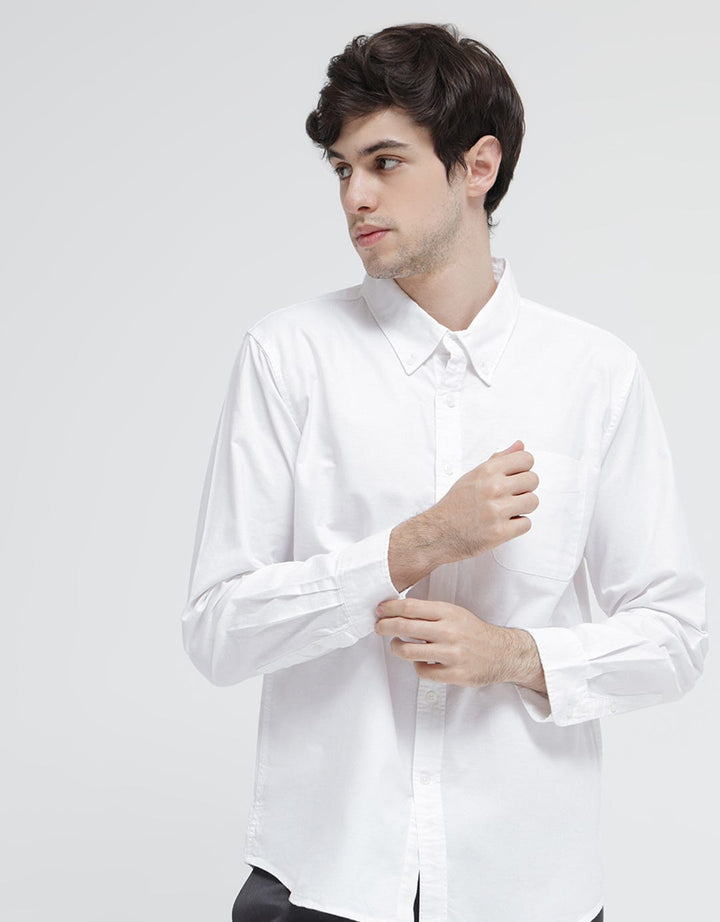 Cole Long Sleeve Regular Oxford