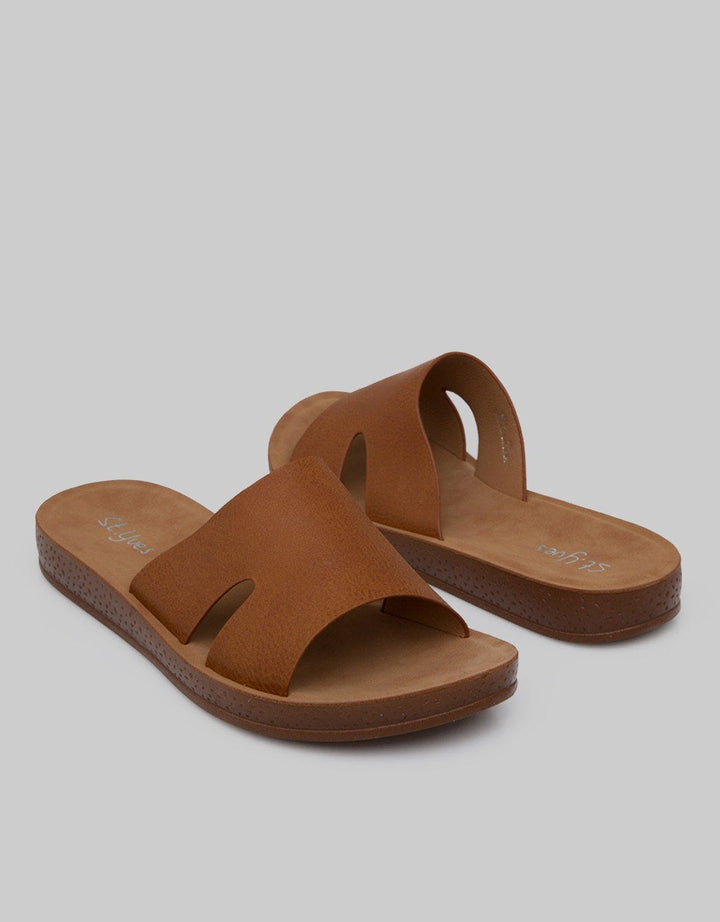 St. Yves Slipper Sandals Wide Strap