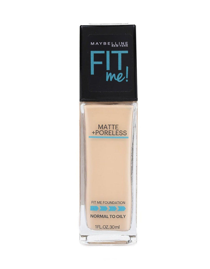 Maybelline Foundation Fit Me Pump Matte Poreless - 120 Calssic Ivory