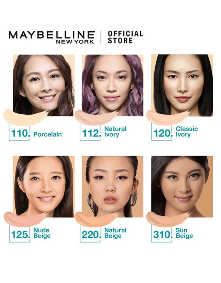 Maybelline Foundation Fit Me Pump Matte Poreless - 120 Calssic Ivory