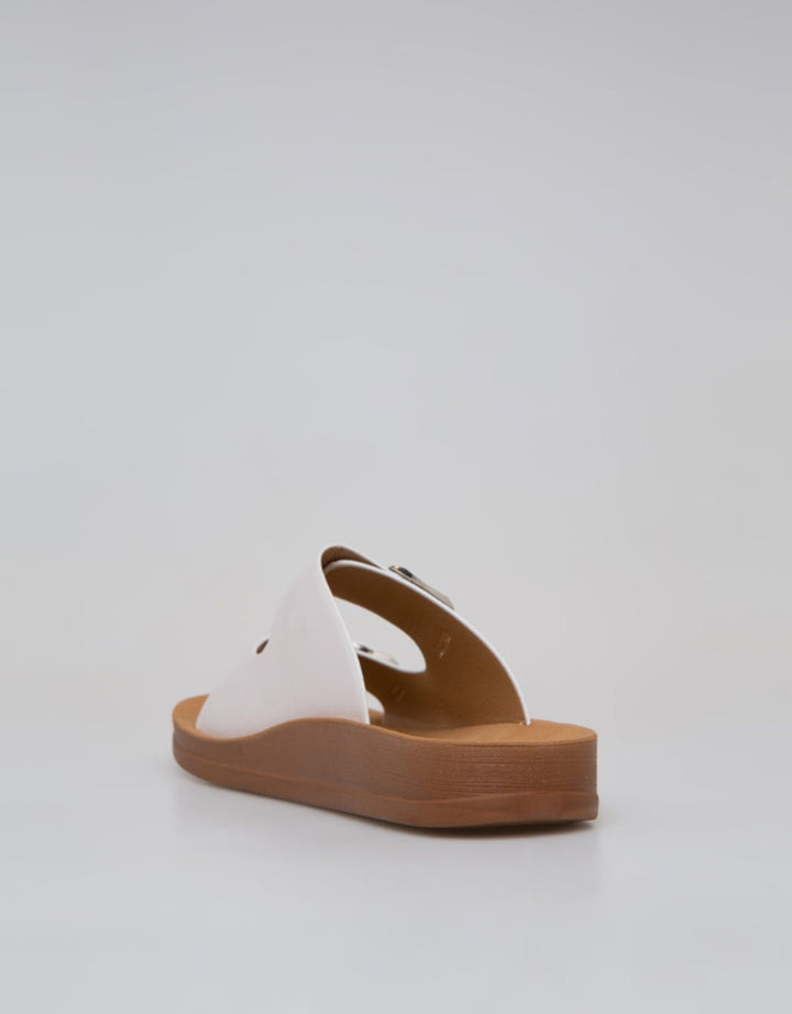 St Yves Slipper Sandals Double Buckle