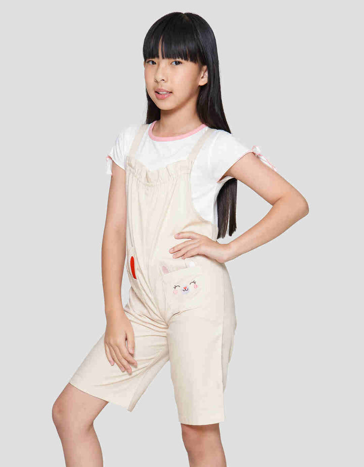 Little M Bunny Cat Jumpsuit Anak Perempuan