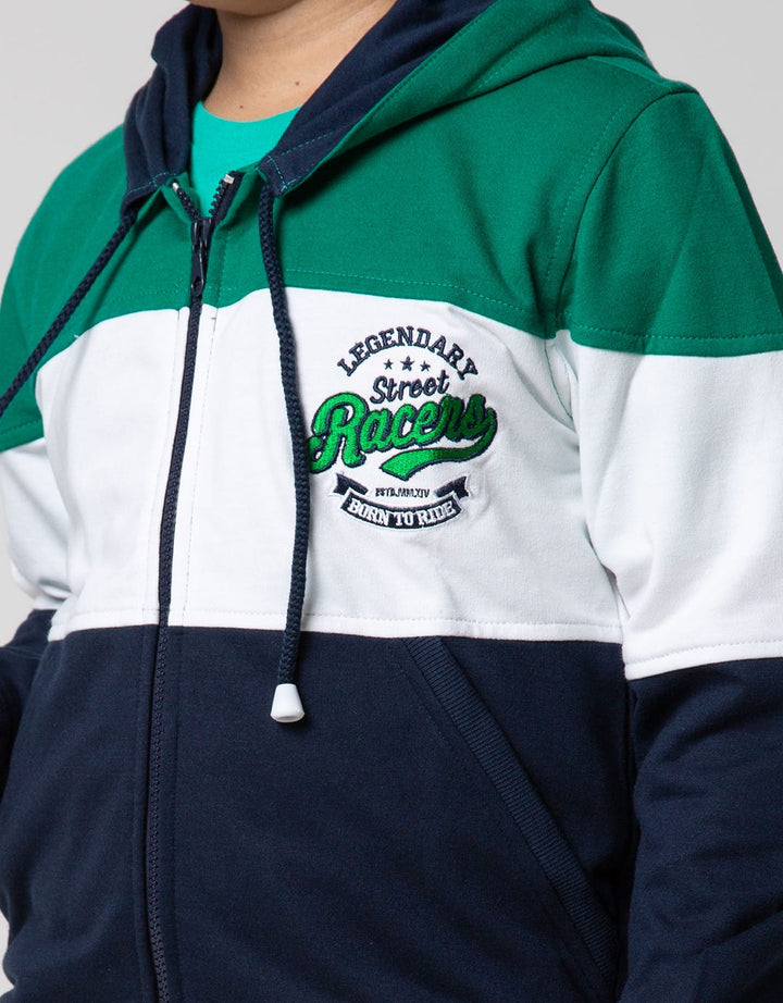 KNITTING HOODY JACKET