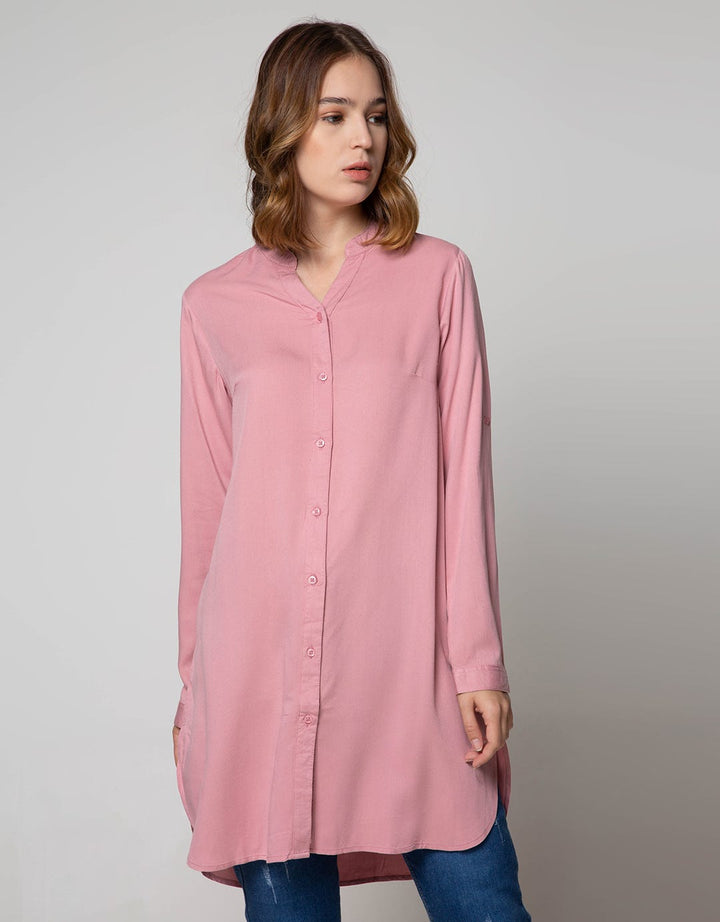 St. Yves Rayon With Skuder Kemeja Wanita