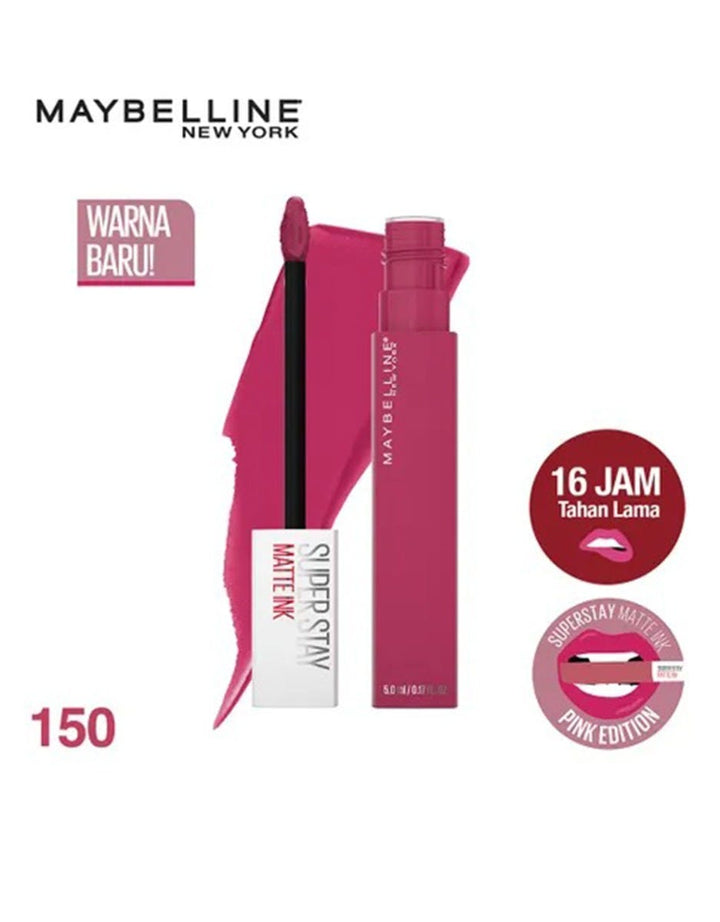 Maybelline Liquid Lipstick Superstay Matte Ink 150 As Z G3884300