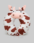 Little M Animal Plush Neck Pillow U Cow