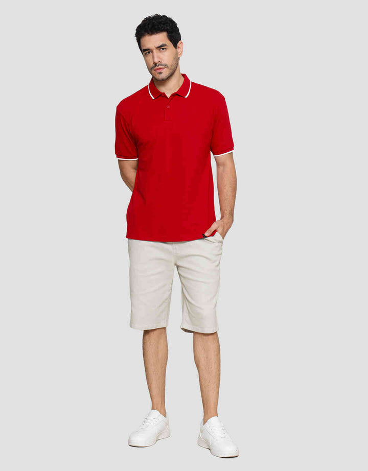 Nevada Pique TC Kaos Kerah Pria