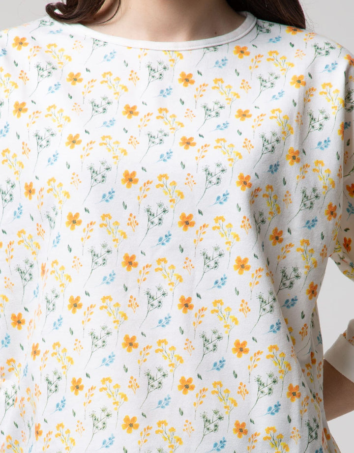 Details Sweatshirt Print Wanita